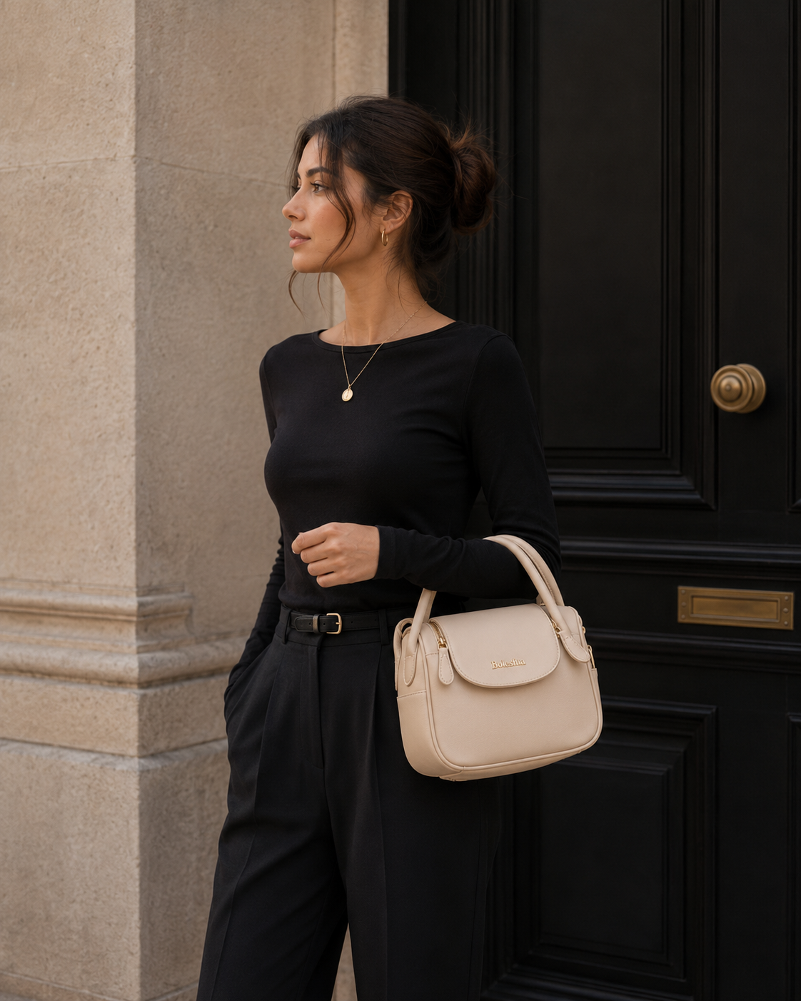 Bolso Con Correa Cruzada