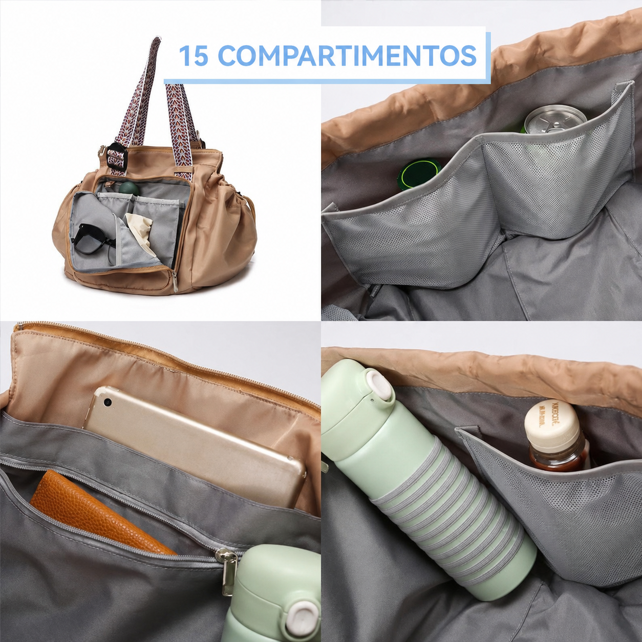 Bolsa Tote Multifuncional
