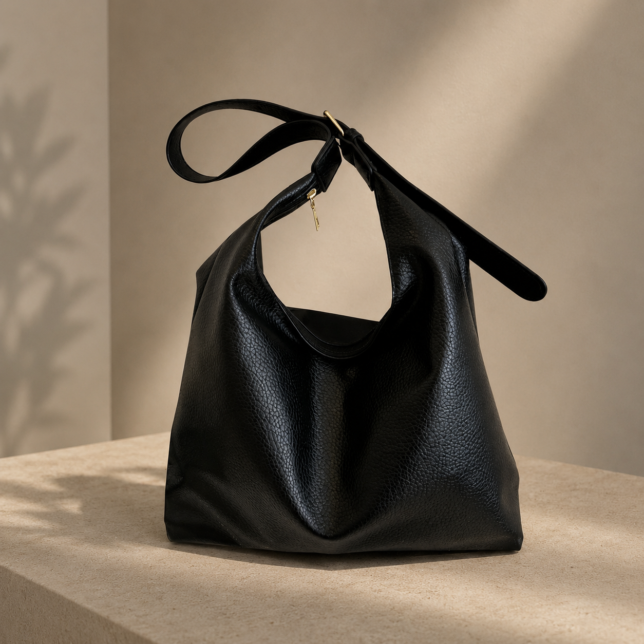 Bolso De Hombro De Cuero Suave